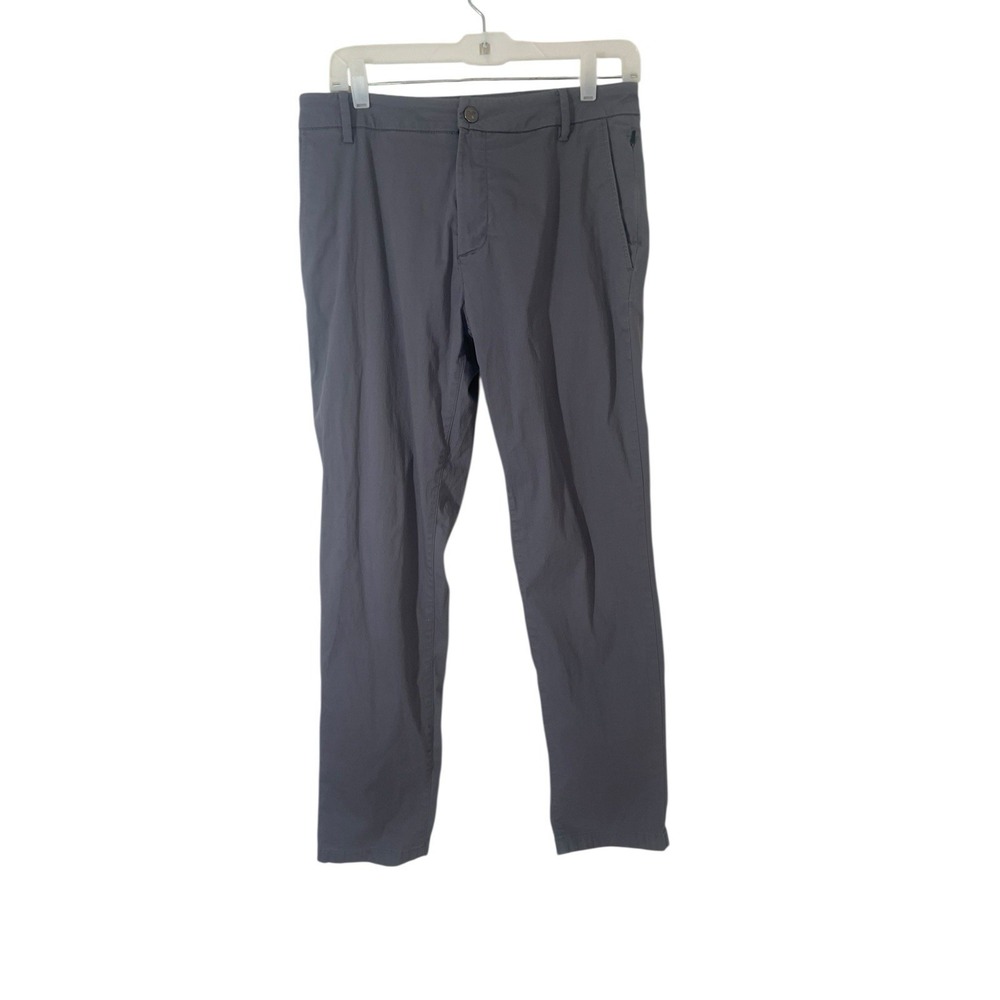 Birddogs‎ Boom Pants Men 30 x 30 Gray Nylon Lined Stretch Taper Boomstick